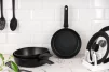 Сковорода глибока Ardesto Gemini Gourmet Bolzano, 26см, алюміній, чорний - 8
