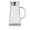 Глечик з кришкою Ardesto, 1500мл, боросилікатне скло, нержавіюча сталь, прозорий - 2