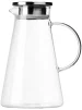 Глечик з кришкою Ardesto 1800мл, боросилікатне скло, нержавіюча сталь, прозорий - 3