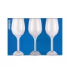 Набір келихів для вина Ardesto Gloria, 300мл, 3шт, скло, прозорий - 3