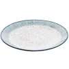 Тарілка обідня Ardesto Siena, 27см, порцеляна, біло-блакитний - 5