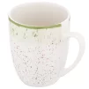 Чашка Ardesto Siena, 360мл, порцеляна,  біло-зелений - 3