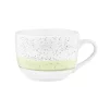 Чашка Ardesto Siena, 500мл, порцеляна, біло-зелений - 3