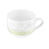 Чашка Ardesto Siena, 500мл, порцеляна, біло-зелений - 5