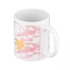 Чашка Ardesto Hello, 330мл, кераміка, біло-рожевий - 6