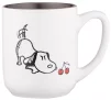 Чашка Ardesto Dog, 380мл, кераміка, біло-сірий - 6