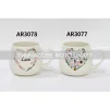 Чашка Ardesto Love, 390мл, порцеляна, багатокольоровий - 2