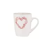 Чашка Ardesto Heart, 320мл, кераміка, білий - 2