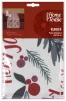 Ранер Ardesto Christmas Happy Holidays 40х140см, 90% поліестер, 10% бавовна, білий гостролист - 9