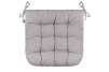 Подушка для стільця Ardesto Oliver, 40х40см, 100% бавовна, нап-ч: 50% холоф, 50% пп, сірий - 4