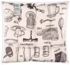 Подушка для стільця Ardesto Kitchen 40х40см, 90% поліестер, 10% бавовна - 5