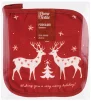 Прихватка Ardesto Christmas Happy Holidays 20х20см, 90% поліестер, 10% бавовна, червоний - 6