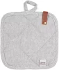 Прихватка Ardesto Oliver, 20х20см, 100% бавовна, нап-ч: ватин, сірий - 11