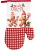 Рукавичка Ardesto Christmas Gingerbread 18х30см, 100% поліестер (верх), 100% бавовна (низ), червоний - 5