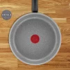 Сковорода Tefal Cook Natural, 28см, алюміній, бакеліт, сірий - 4