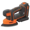 Шліфмашина вібраційна акумуляторна BLACK+DECKER BDCDS18 - 1