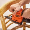 Шліфмашина вібраційна мережева BLACK+DECKER BEW200 - 8