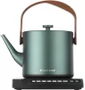 Електрочайник Catler 0.6л, Strix, заварник, нерж. сталь, підтримка температури, сенс. керув., темно-зелений - 4