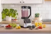 Блендер Gorenje стаціонарний 1500Вт, чаша-2000мл, дисплей, подрібнювач, чорний-нерж - 14