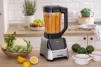 Блендер Gorenje стаціонарний 1500Вт, чаша-2000мл, дисплей, подрібнювач, чорний-нерж - 17