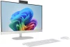 Комп'ютер персональний моноблок HP All-in-One 23.8" FHD IPS AG, AMD R5-340 AI, 16GB, F512GB, UMA, WiFi, кл+м, Win11, білий - 3