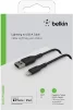 Кабель USB-A > Lightning заряджання/синхронізації Belkin 1м, 12Вт, PVC, чорний - 6