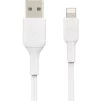 Кабель USB-A > Lightning заряджання/синхронізації Belkin 1м, 12Вт, PVC, білий - 6