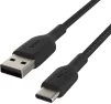 Кабель USB-A > USB-C заряджання/синхронізації Belkin 3м, 15Вт, Type-C, плетений, чорний - 3