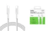 Кабель USB-C > USB-C заряджання/синхронізації Belkin 2м, 240Вт, Type-C, плетений, білий - 2