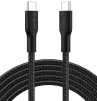 Кабель USB-C > USB-C заряджання/синхронізації Belkin 3м, 240Вт, Type-C, плетений, чорний - 4