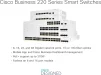 Комутатор Cisco CBS220 24xGE, 4x10G SFP+, Smart - 2