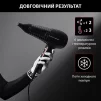 Фен Rowenta x Karl Lagerfeld Powerline, 2100Вт, 3 режими, дифузор, іоніз-я, хол. обдув, чорний - 7