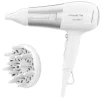 Фен Rowenta Powerline, 2400Вт, 3 режими, дифузор, іоніз-я, хол. обдув, біло-сірий - 1