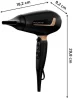 Фен Rowenta Pro Expert, 2200Вт, 3 режими, іоніз-я, дифузор, 2 концентратора, хол. обдув, чорний - 11