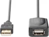 Подовжувач DIGITUS USB 2.0 Active Cable, A/M-A/F, 5м, чорний - 2