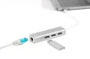 Концентратор DIGITUS USB-C - USB 3.0 3 Port Hub + Gigabit Ethernet - 5