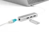 Концентратор DIGITUS USB-C - USB 3.0 3 Port Hub + Gigabit Ethernet - 7