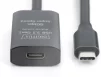 Подовжувач DIGITUS USB 3.2 Gen1 Active Cable 5G, C/M-C/F, 10м, чорний - 3