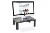Підставка для монітора DIGITUS Ergonomic Monitor Riser, до 10кг, чорна - 4