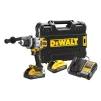 Дриль-шурупокрут акумуляторний безщітковий ударний DeWALT DCD1007H2T - 7