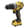 Дриль-шурупокрут акумуляторний безщітковий ударний DeWALT DCD706D2 - 2