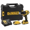 Дриль-шурупокрут акумуляторний безщітковий ударний DeWALT DCD709D2T - 1