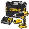 Дриль-шурупокрут DeWalt XR Li-Ion 18В акб 2х2А·год 65Нм 500-1750об/хв патрон 13мм кейс 1.15кг - 1