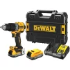 Дриль-шуруповерт акумуляторний безщітковий DeWALT DCD800E2T - 1