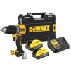Дриль-шурупокрут акумуляторний безщітковий ударний DeWALT DCD805H2T - 1