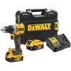 Дриль-шурупокрут акумуляторний безщітковий ударний DeWALT DCD805P2T - 1