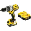 Дриль-шурупокрут акумуляторний безщітковий ударний DeWALT DCD996P3 - 2