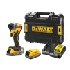 Шуруповерт ударний акумуляторний безщітковий DeWALT DCF850E2T - 1