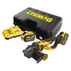 Шліфмашина кутова - болгарка акумуляторна безщіткова DeWALT DCG460X2 - 5