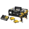 Набір з двох інструментів безщіткових DeWALT DCK2110L2T - 1